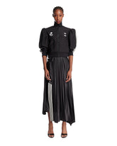 Adidas Originals x Willy Chavarria Black Pleated Skirt - ADIDAS ORIGINALS WOMEN | PLP | Antonia