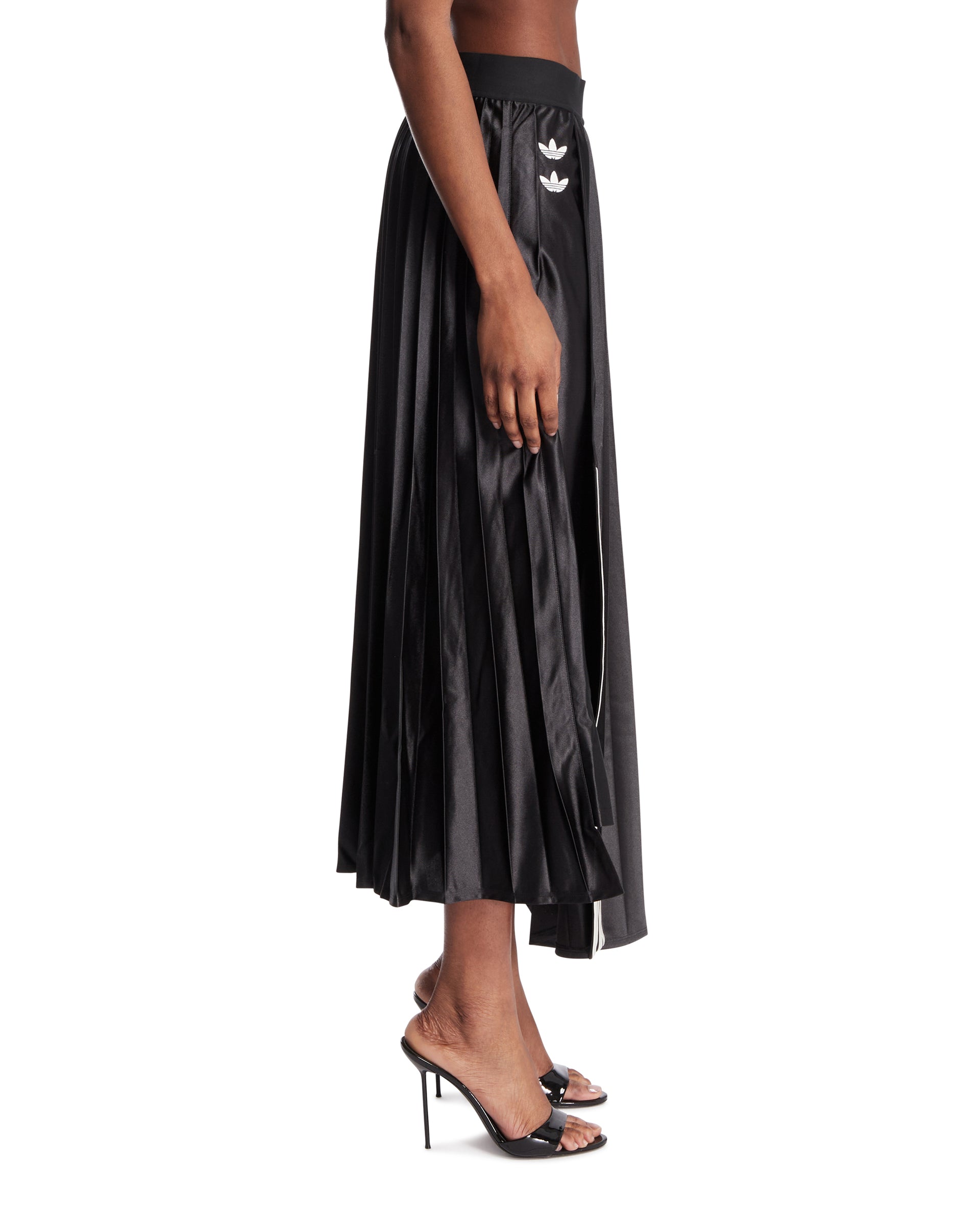 Adidas Originals x Willy Chavarria Black Pleated Skirt | ADIDAS