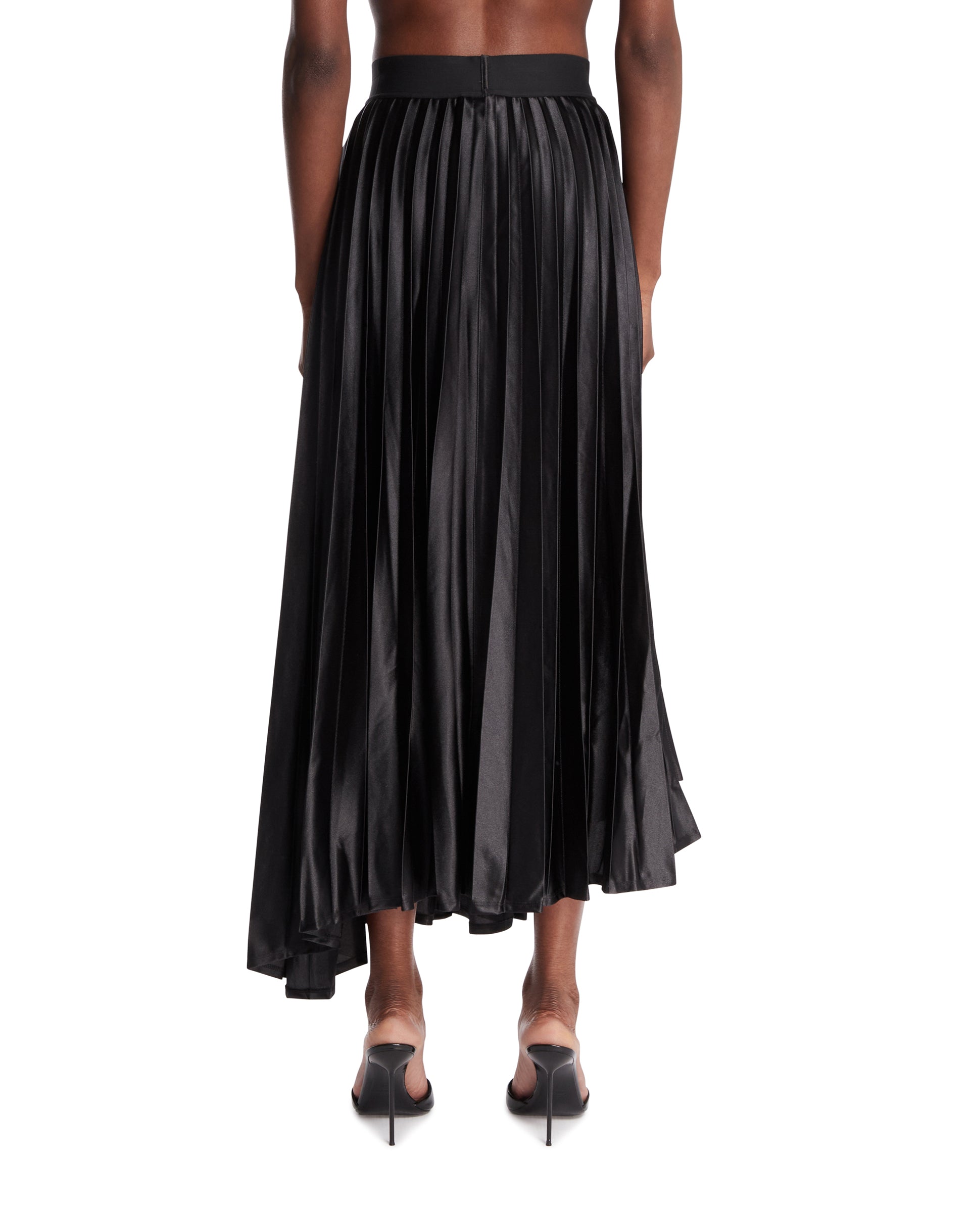 Adidas Originals x Willy Chavarria Black Pleated Skirt | ADIDAS