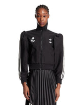 Adidas Originals x Willy Chavarria Black Zip Blouse | PDP | Antonia