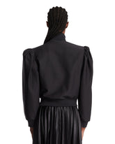 Adidas Originals x Willy Chavarria Black Zip Blouse | PDP | Antonia