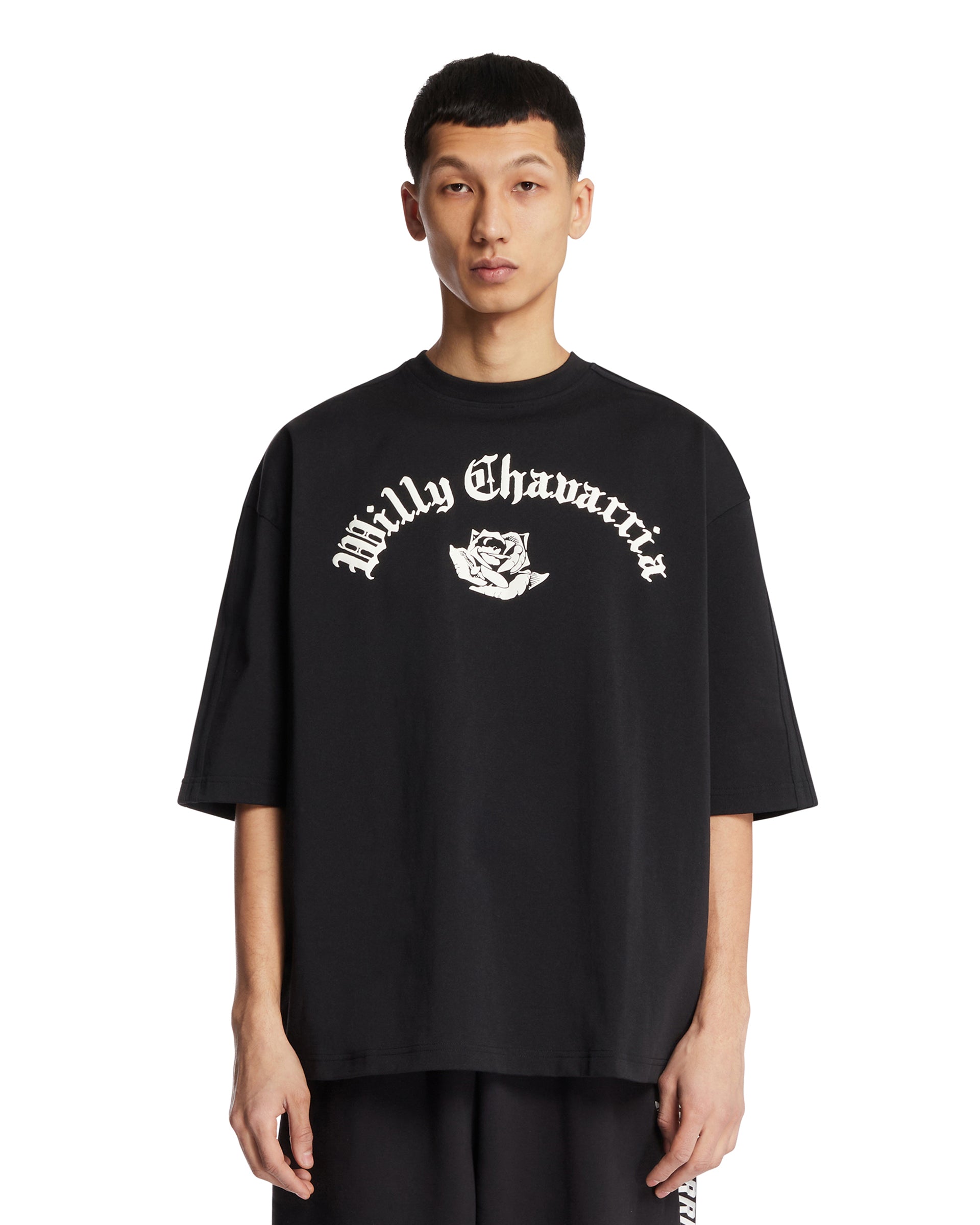 Adidas Originals x Willy Chavarria Black Logo T-Shirt | ADIDAS