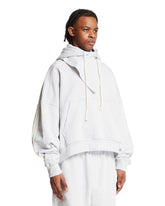 Bad Bunny x Adidas Originals Gray Balaclava Sweatshirt | PDP | Antonia