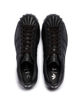 Thug Club x Adidas Originals Black Superstar Vintage TC sneakers | PDP | Antonia