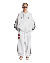 Adidas Originals x Willy Chavarria Felpa Grigia - DOMREBEL MEN | PLP | Antonia
