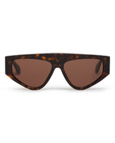 Brown Mask Aviator Sunglasses | PDP | Antonia