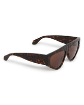 Brown Mask Aviator Sunglasses | PDP | Antonia