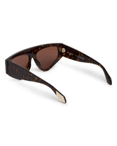 Brown Mask Aviator Sunglasses | PDP | Antonia