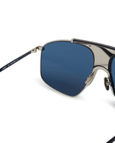 Black Square Aviator Sunglasses | PDP | Antonia