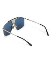 Black Square Aviator Sunglasses | PDP | Antonia