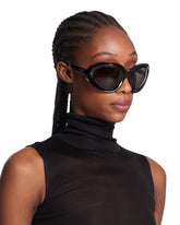 Black Butterfly Sunglasses - Alaia women | PLP | Antonia