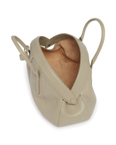Borsa A Mano Purse In Pelle Grigia | PDP | Antonia