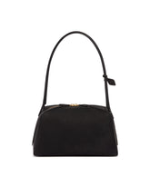 Black Bouledogue Leather Bag | PDP | Antonia