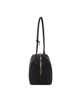 Black Bouledogue Leather Bag | PDP | Antonia
