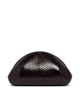 Burgundy Python Clutch | PDP | Antonia