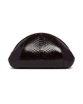 Burgundy Python Clutch | PDP | Antonia