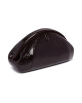Burgundy Python Clutch | PDP | Antonia