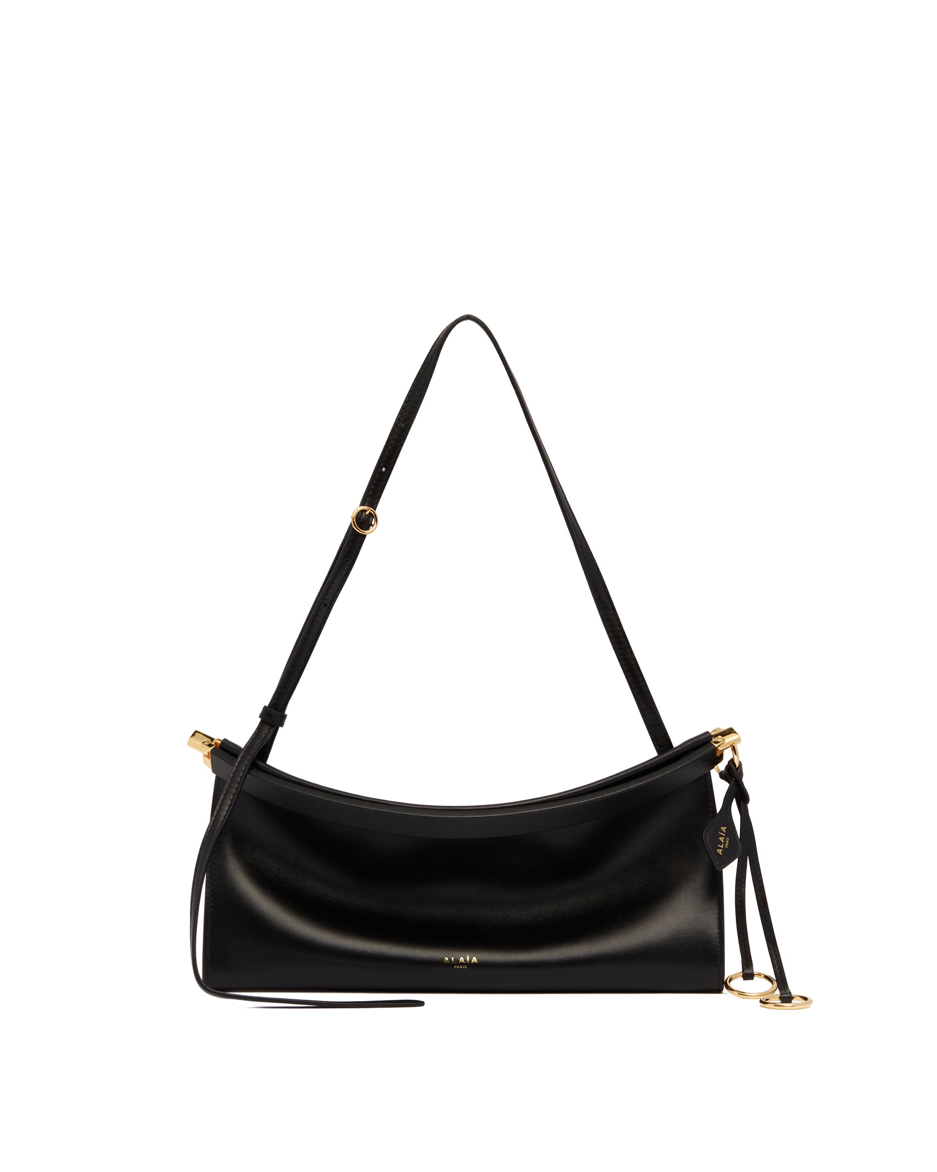 Black Medium Le Click East West Bag | ALAIA - Antonia