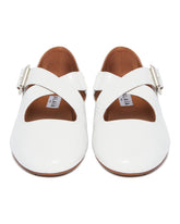 Ballerine Incrociate Bianche | PDP | Antonia