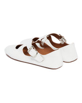 Ballerine Incrociate Bianche | PDP | Antonia