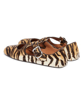 Animalier Cross-Over Flat Ballerinas | PDP | Antonia