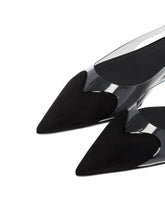 Black Le Coeur Slingback Flats | PDP | Antonia