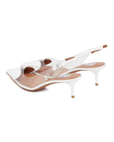 White Le Coeur Slingbacks | PDP | Antonia