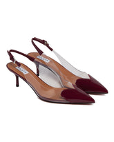 Burgundy Le Coeur Slingbacks | PDP | Antonia