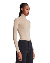 Beige Second-Skin Bodysuit | PDP | Antonia