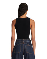 Black Ribbed Bodysuit | PDP | Antonia