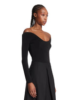 Black Fitted Bodysuit | PDP | Antonia