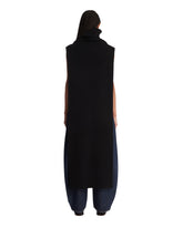 Black Cashmere Tabard Top | PDP | Antonia