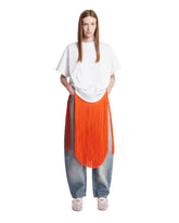 Blue Low-Rise Rounded Jeans | PDP | Antonia