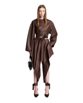 Pantaloni A Panneli Marroni | PDP | Antonia