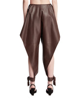 Brown Panelled Trousers | PDP | Antonia