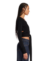 Black Crossed Top | PDP | Antonia