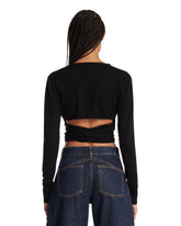 Black Crossed Top | PDP | Antonia