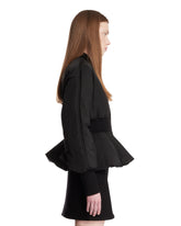 Bomber Peplum Nero | PDP | Antonia