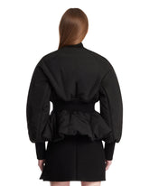 Bomber Peplum Nero | PDP | Antonia