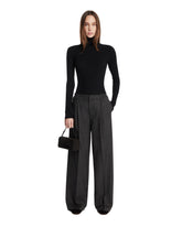 Pantaloni Sartoriali In Lana Grigi | PDP | Antonia