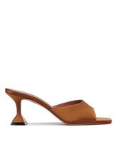 Mules Lupita In Raso Beige - SCARPE CON TACCO DONNA | PLP | Antonia