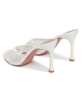 White Alexa Lace Slippers | PDP | Antonia