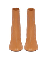 Iris 95 Beige Ankle Boots | PDP | Antonia