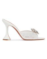 White Rosie Lace Slippers | PDP | Antonia