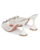 White Rosie Lace Slippers | PDP | Antonia