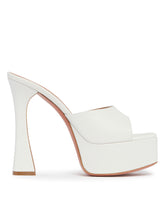 Mules Con Plateau Dalida Bianche | PDP | Antonia