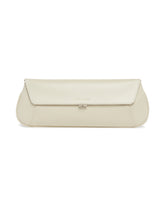 White Leather Ami Clutch | PDP | Antonia