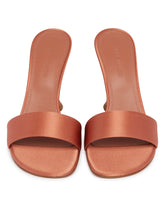 Beige Andreea Satin Sandals | PDP | Antonia