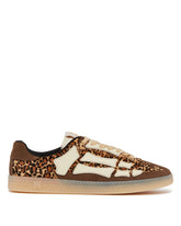 Animalier Pacific Bones Suede Sneakers | PDP | Antonia