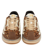Animalier Pacific Bones Suede Sneakers | PDP | Antonia